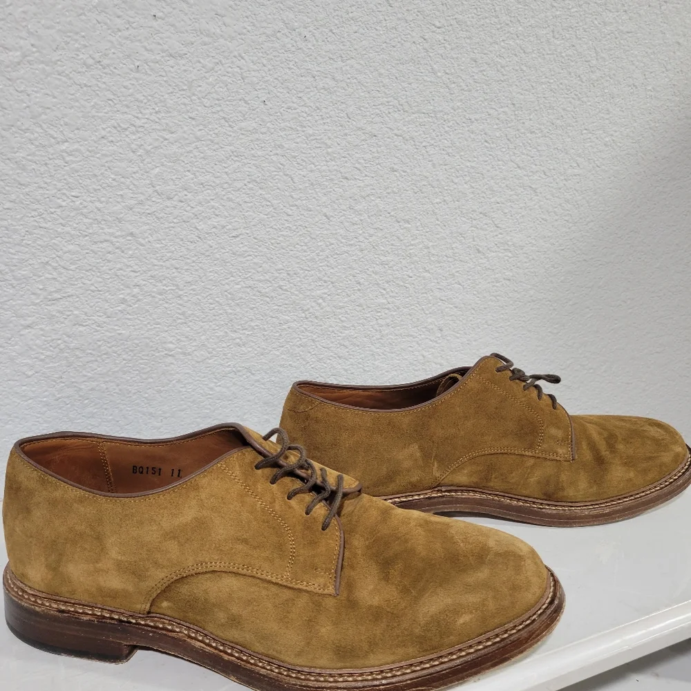J Crew Ludlow derbys in suede Size 11 Brown Suede BQ151